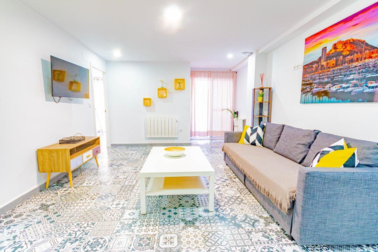 Suncastle Apartamentos Alicante -With Sunny Rooftop Terrace And Barbecue Bagian luar foto